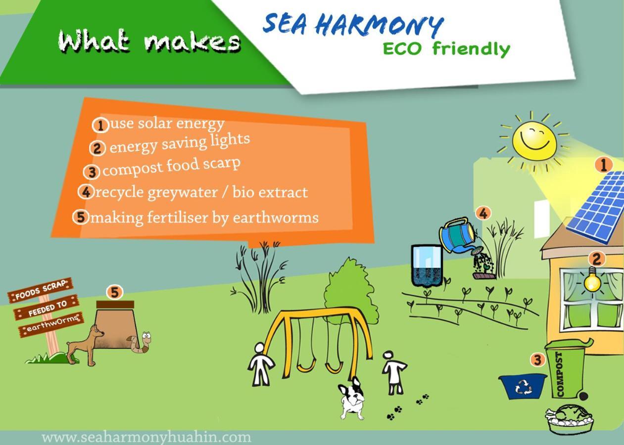 Sea Harmony Eco Lodge Хуа Хин Экстерьер фото